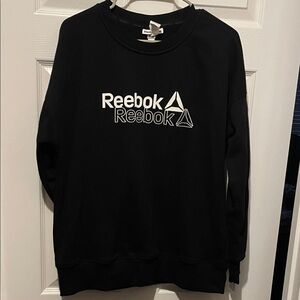 Reebok Men's Black Crewneck Sweater